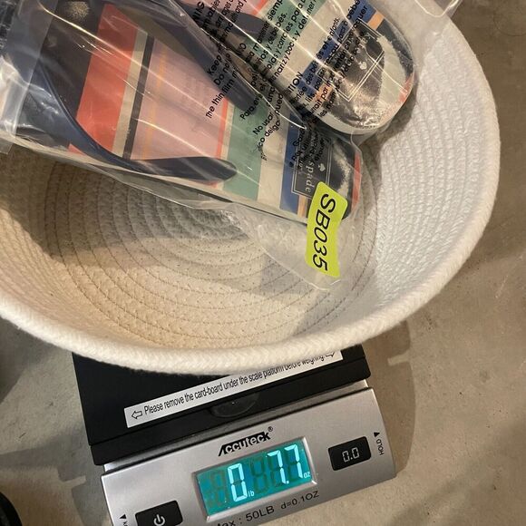 Kate Spade Flip Flops Distressed Women 7/8 US Charms Multicolor Striped - Picture 6 of 6